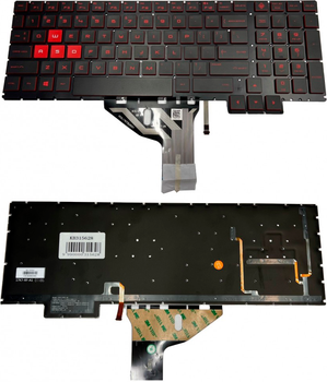 Klawiatura do laptopa HP Omen 15 Black (9990000315628)