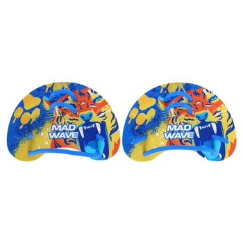 Лопатки на пальцы для плавания MD FINGER FUN M074303 Синий