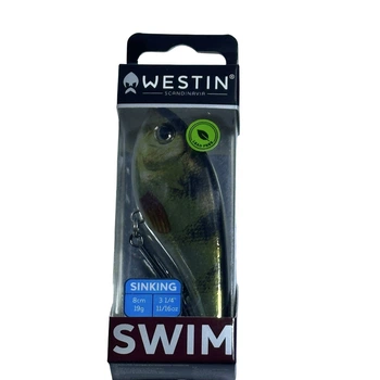 Воблер Westin Swim 8cm 19g (SI) Real Perch,P036-550-038