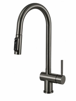 Кухонний змішувач Fabiano FKM 3127 Black Steel 8231.403.1909