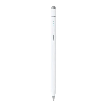 Стилус 2-в-1 Baseus Wise Writing HN1 проводной зарядка Moon White с Type-C кабелем 19 г