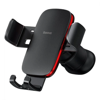 Автотримач Baseus Metal AgeⅡ Gravity Car Mount на дефлектор чорний 88x110x133 мм метал-пластик