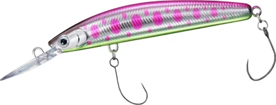 Воблер Daiwa Presso Double Clutch 60F1 60 мм 2.9 г #Pink Yamame Chart Belly (17413712)