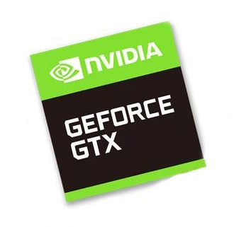 Наклейка NVIDIA GeForce GTX 17x18mm