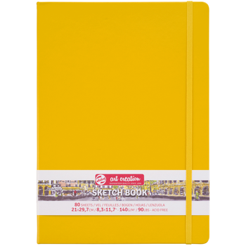 Блокнот для графіки Talens Art Creation А4 140г/м2 80л Golden Yellow Royal Talens