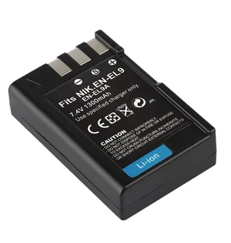 Аккумулятор Nikon D40, D40x, D60, D3000, D5000, D300, L15 EN-EL9 / EN-EL9A 1300mAh