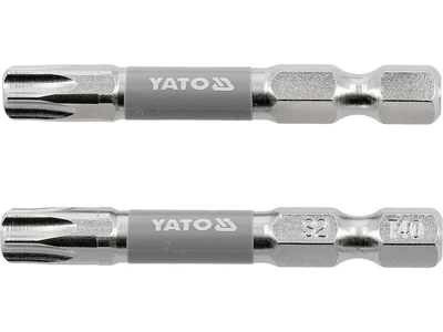 Біти YATO TORX T40 x 50 мм HEX 1/4" нікельовані 2 шт YT-78036