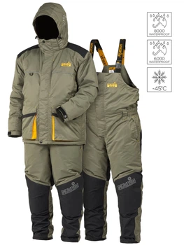 Костюм зимний Norfin ARCTIC 4 -45ᵒC NORTEX BREATHABLE S зелёный