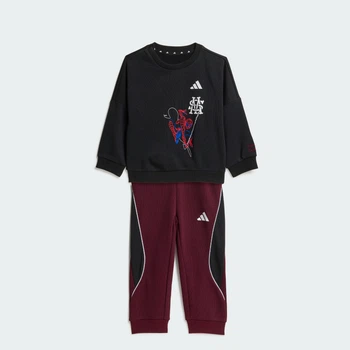 Детский комплект: свитшот и брюки ADIDAS MARVEL SPIDER-MAN adidas KG6116 (80) черный (4069996614147)