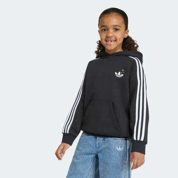Детское худи ADIDAS CARE BEARS OVERSIZED adidas KS4201 (128) черный (4069996214217)