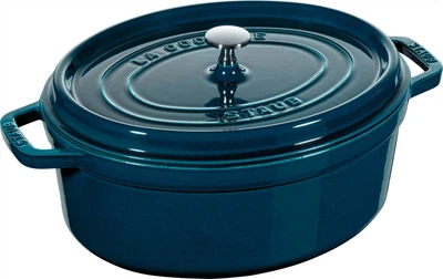 Каструля Staub La Cocotte La Mer чавунна овальна 6.7 л (3272340037696)