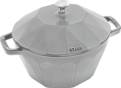 Garnek Staub Cocotte Diamond żeliwny szary 2.8 l (3272340054945)