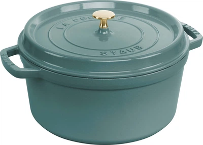 Каструля Staub La Cocotte чавунна кругла евкаліптова 2.2 л (3272340062704)