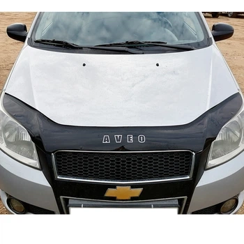 Дефлектор капота VL-Tuning Chevrolet Aveo T255 '08-11 хэтчбек