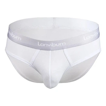Трусы брифы мужские Lanvibum 04-2999 3XL цвет белый