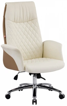 Кресло аклас Ай-Петри ch anf (pu Beige 2572/pu Brown 2574)