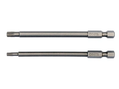 Набір біт YATO TORX SECURITY T15/T27 HEX 1/4" довжина 100 мм 2 шт YT-0491