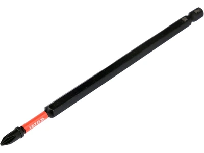 Насадка викруткова ударна YATO PH1 х 150 мм з шпинделем 6-гранним 1/4" [50/100]