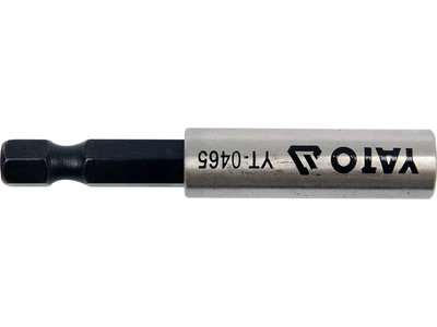Тримач біт YATO магнітний 1/4" довжина 60 мм YT-0465