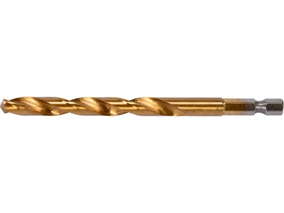 Сверло по металлу титановое YATO HSS-TIN HEX 1/4" 8.5 мм 117 мм YT-44769