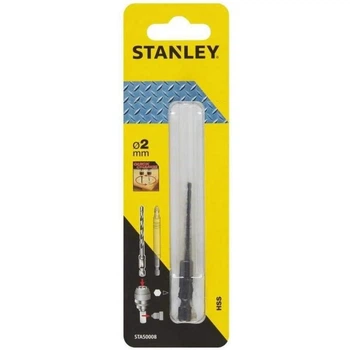 Сверло по металлу STANLEY "Super-Lock HSS, 2x66/25 мм.xвостик HEX 1/4" STA50008-XJ