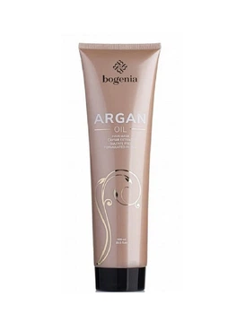 Маска Bogenia Argan Oil BG411 №003 с аргановым маслом и экстрактом икры для восстановления питания волос 300 мл