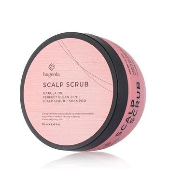 Професійний скраб для шкіри голови з Олією Марули Bogenia Professional Hair Scalp Skrub Marula Oil BG403 №006,