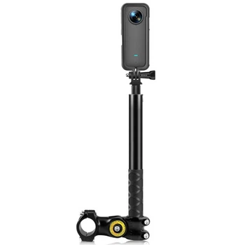 Монопод крепления на руль велосипеда и мототехники для экшн-камер Insta360 Puluz PU817