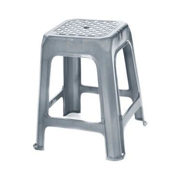Табурет пластиковый 360*360*435 мм R-Plastic 00007/grey