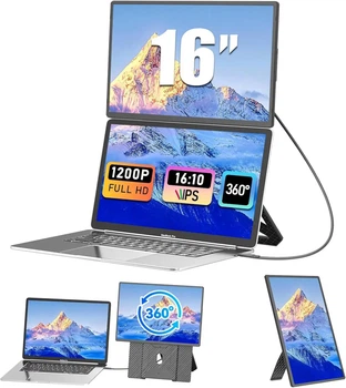 Портативный монитор Siaviala N2 16" IPS 1920×1200 USB-C HDMI 60 Гц