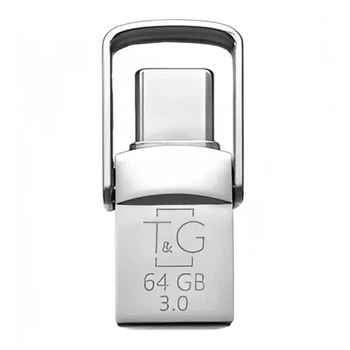 Флеш накопичувач 64GB T&G 104 Metal USB 3.0 -Type C (TG104TC-64G3)