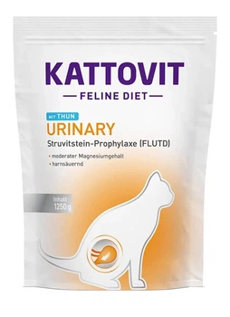 Сухой корм Kattovit Veterinary Urinary mit Thun для котов с заболеваниями нижних мочевыводящих путей с тунцом 1.25 кг