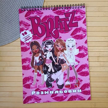 Раскраска Братц Bratz А4 мега сборник (31042)