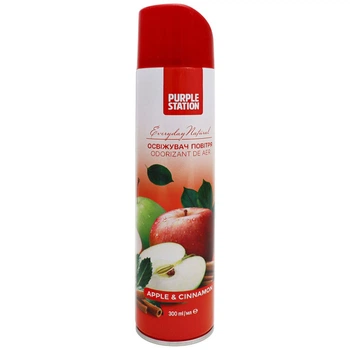 Освіжувач повітря Purple Station Apple&Cinnamon, 300 мл - 670783