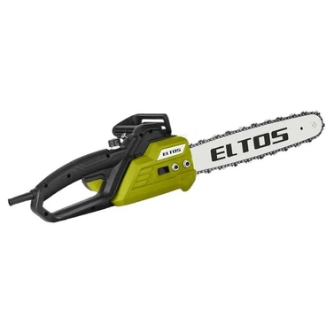 Электропила Eltos ПЦ-2600 мощностью 2600 Вт шина 35 см с автоматической натяжкой цепи