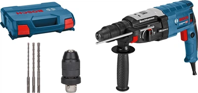 Перфоратор Bosch PRO GBH 2-28 F SDS-plus, ШЗП 13 мм, набір свердл, кейс (0611267604