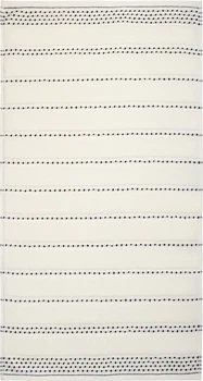 Полотенце махровое MBM HOME для ванной След ветра 30x50 см Точка айвори (BT-18 S IVORY/DOT)