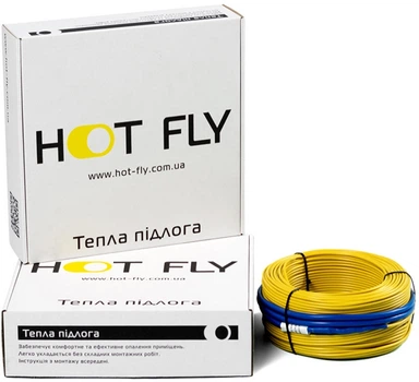 Нагрівальний кабель двожильний HOT FLY HFC 105.0 м. пог.