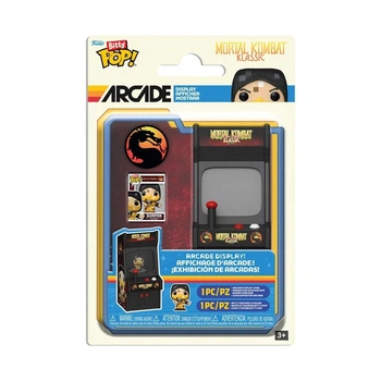 Игровой набор Bitty POP! Arcade Mortal Kombat Scorpion виниловая фигурка в игровом автомате Funko 91394