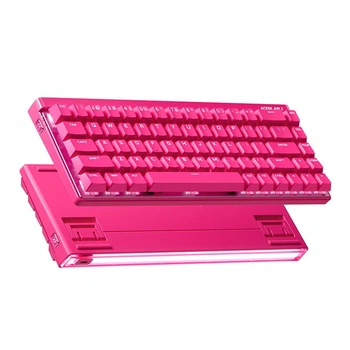Игровая механическая клавиатура MCHOSE Ace 68 Air 2 Berry Red, магнитные переключатели Mount Tai GT Hall Effect, RGB, USB