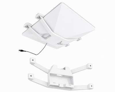 Starlink Mini Flat Mount - плоске низькопрофільне кріплення для Starlink Mini - Roof Mount для автомобіля, кемпера, RV та човна