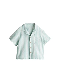 Детская рубашка для мальчика H&M 271232745 74 см Разноцветная (2727000112264)