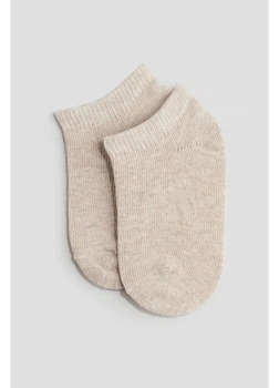 Детские носки хлопковые H&M 271260277_darkbeige 20-22 р Темно-бежевые (2727000115203)
