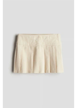 Подростковая юбка для девочки H&M 271073364 170 см Бежевая (2727000119232)