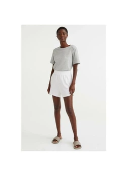 Шорты женские H&M 271055983 XL Белые (2727000130299)
