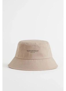 Панама мужская H&M 271048600_darkbeige M/58 Темно-бежевая (2727000137151)