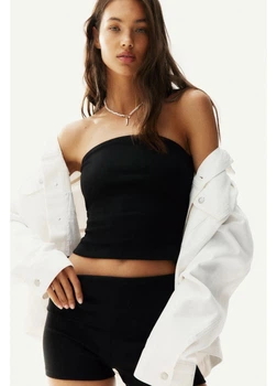 Спортивные шорты женские H&M 271296438 S Черные (2727000141226)