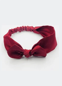 Дитяча пов’язка на голову для дівчинки H&M 271188553_bordo 46-48 см Бордова (2727000142476)