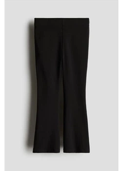 Дитячі штани-кльош для дівчинки H&M 271207488 104 см Чорні (2727000110451)