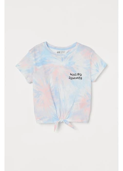 Детская футболка для девочки H&M 270931991 110 см Разноцветная (2727000111571)